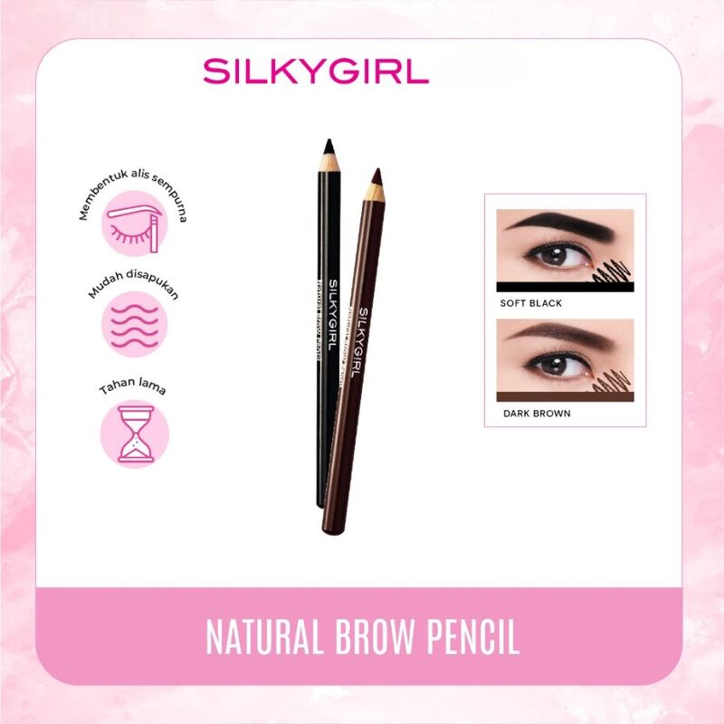 Chì Kẻ Mày SILKYGIRL - Màu Nâu Đậm 02 Dark Brown