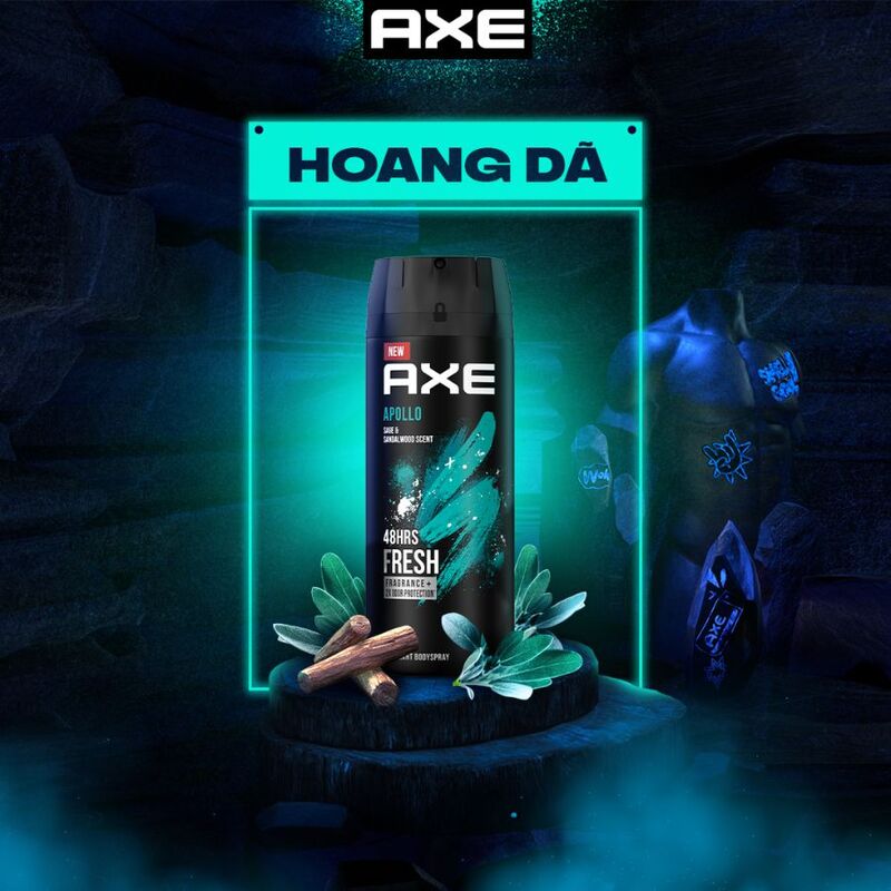 ​​Xịt Khử Mùi AXE Apollo 135ml
