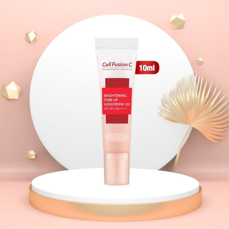 Kem Chống Nắng Cell Fusion C Brightening Tone Up Sunscreen 100 SPF50+/PA++++ Nâng Tông 10ml