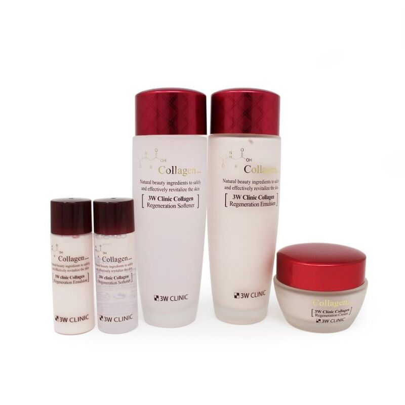 Bộ Sản Phẩm 3W Clinic Collagen Skin Care Dưỡng Trắng Da