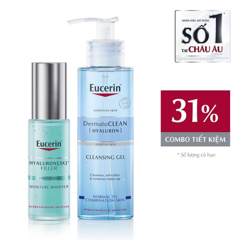 Bộ Sản Phẩm Eucerin Tinh Chất Cấp Ẩm, Giảm Nếp Nhăn