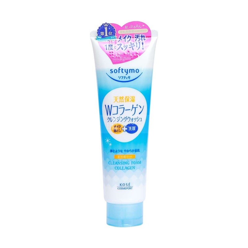 Sữa Rửa Mặt Tẩy Trang Kosé Softymo Cleansing Foam Collagen 190g