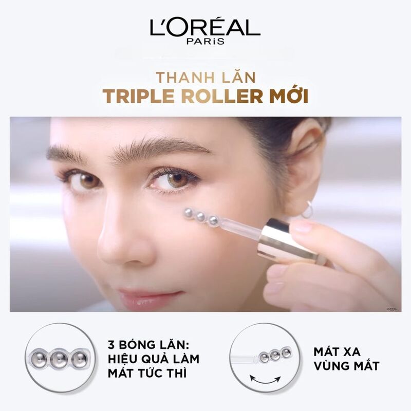 Serum Loreal Revitalift Hyaluronic Acid Giảm Bọng Mắt & Làm Đầy Rãnh Nhăn 20ml
