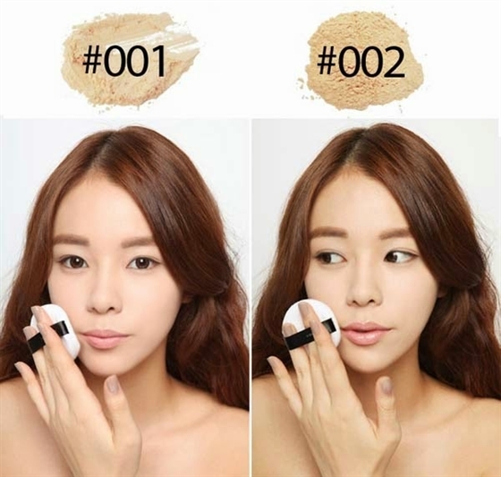 Phấn Phủ Bột 3CE Natural Finish Loose Powder 002