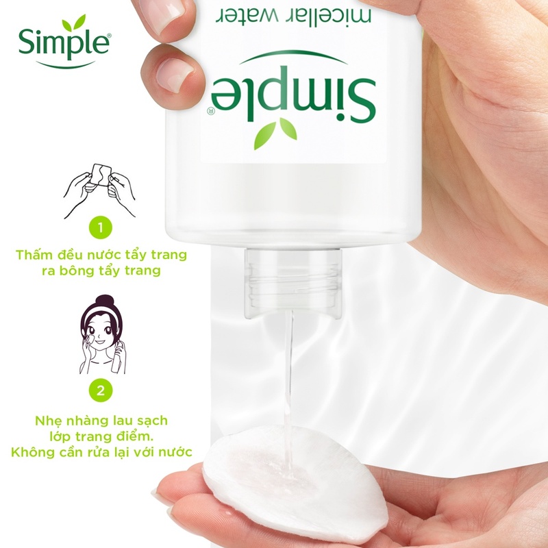Nước Tẩy Trang Simple Kind To Skin Micellar Water 400ml