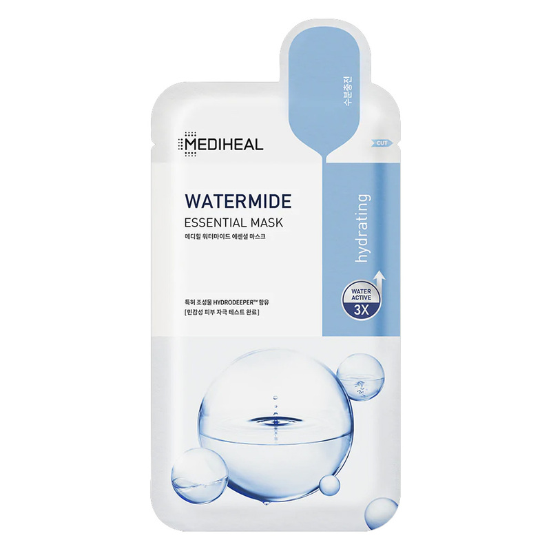 Mặt Nạ Mediheal Watermide Essential Mask Cấp Nước Dưỡng Ẩm Cho Làn Da Khô Ráp 24ml
