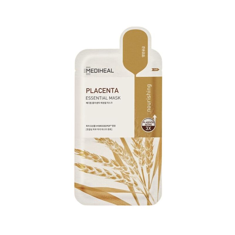 Mặt Nạ Mediheal Placenta Essential Mask Nhau Thai Cừu Phục Hồi Da 24ml