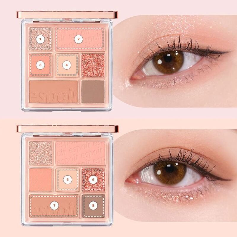 Phấn Mắt Espoir Real Eye Palette #5 Apricot Me