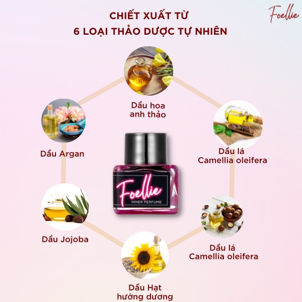 Nước Hoa Vùng Kín Foellie Cherry Đen Bản Giới Hạn 5ml