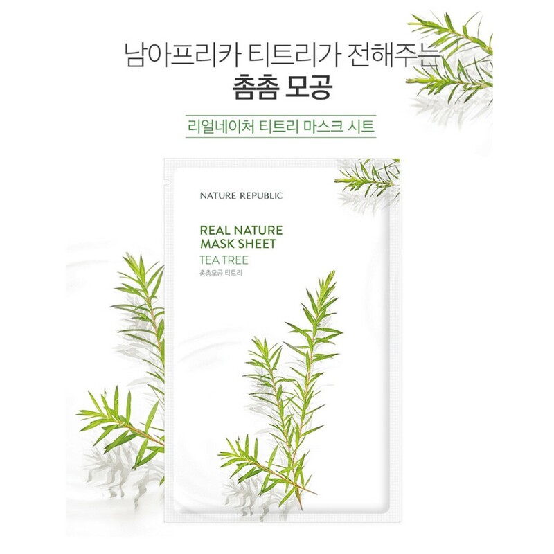 Mặt nạ Nature Republic - Tea Tree 23ml