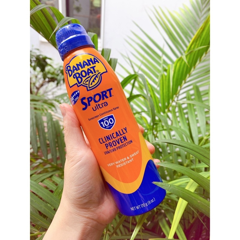 Xịt Chống Nắng Banana Boat Sport SPF 100 170g