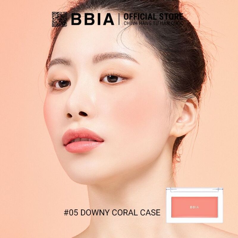 Phấn Má Bbia Ready To Wear Downy Cheek - 05 Downy Coral