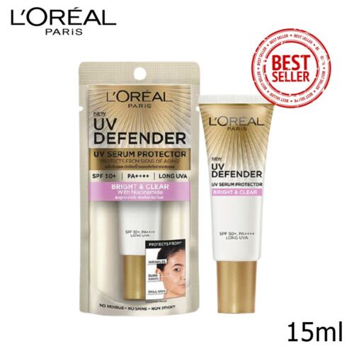 Kem Chống Nắng Loreal UV Defender Bright & Clear Nâng Tông Giảm Thâm 15ml
