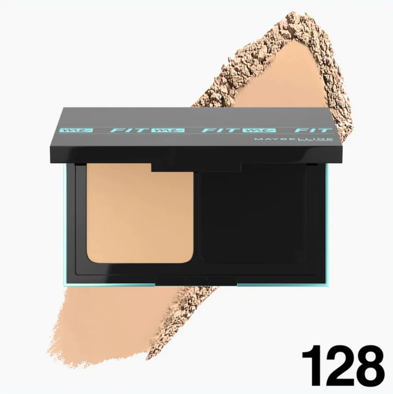 Phấn Nền Maybelline Fit Me Kiềm Dầu Chống Nắng 9g - 128
