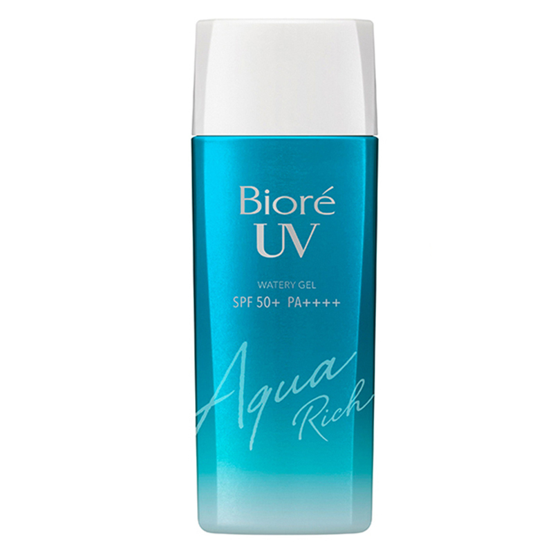 Gel Chống Nắng Biore UV Aqua Rich Watery Gel SPF50+ PA++++ Màng Nước Dưỡng Ẩm 155ml