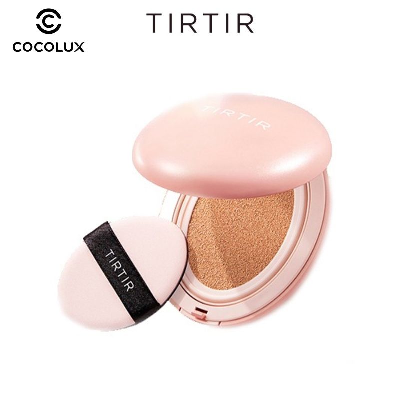 Phấn Nước TIRTIR Mask Fit All-Cover Cushion SPF50+ PA+++ 18g - 23N SAND Hồng
