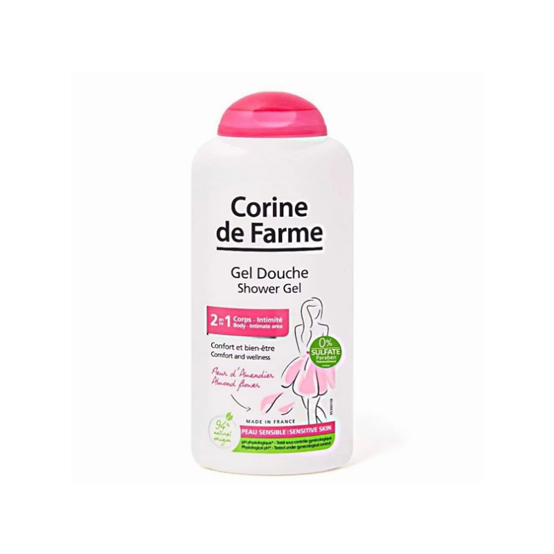 ​​Dung Dịch Vệ Sinh Corine De Farme Shower Gel 2in1 250ml