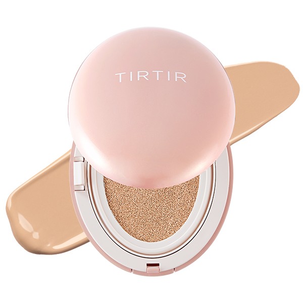 Phấn Nước TIRTIR Mask Fit All-Cover Cushion SPF50+/ PA+++ Full Size 18g  - 21N IVORY Hồng