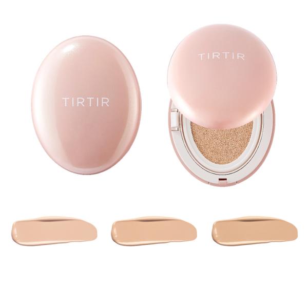 Phấn Nước TIRTIR Mask Fit All-Cover Cushion SPF50+/ PA+++ Full Size 18g  - 21N IVORY Hồng