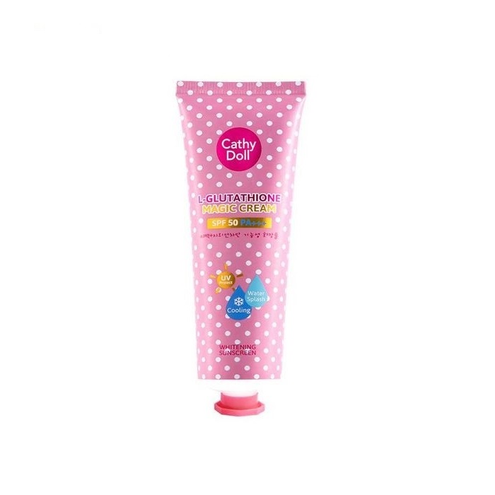 Kem Chống Nắng Cathy Doll Whitening Sunscreen L-Glutathione Magic Cream 60ml