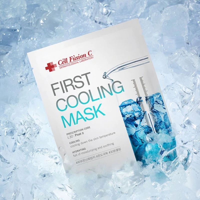 Mặt Nạ Dịu Da Khẩn Cấp Cell Fusion C First Cooling Mask 27g 5 PCS