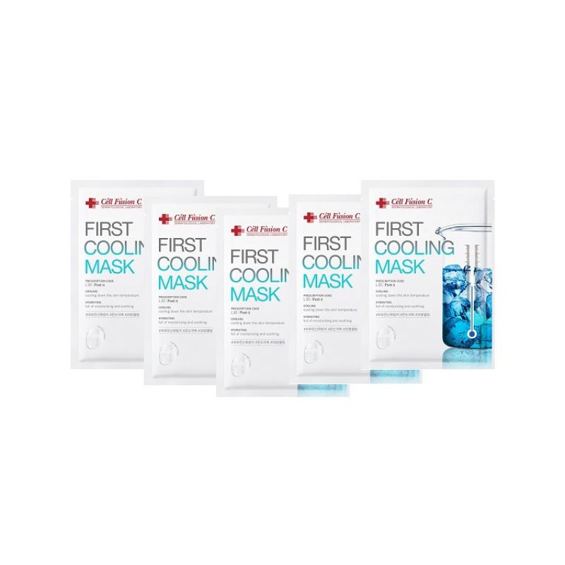Mặt Nạ Dịu Da Khẩn Cấp Cell Fusion C First Cooling Mask 27g 5 PCS