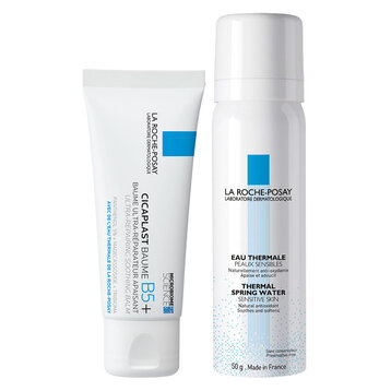 Bộ Sản Phẩm La Roche-Posay :Xịt Khoáng +Kem Dưỡng Giúp Phục Hồi Làn Da