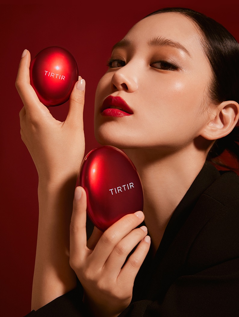 Phấn Nước TIRTIR Mask Fit Red Cushion SPF40/ PA++ Full Size 18g - 21N IVORY Đỏ