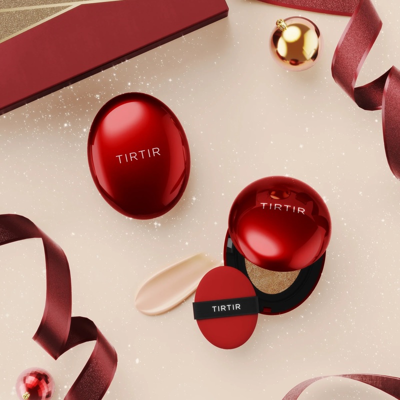 Phấn Nước TIRTIR Mask Fit Red Cushion SPF40/ PA++ Full Size 18g - 23N SAND Đỏ