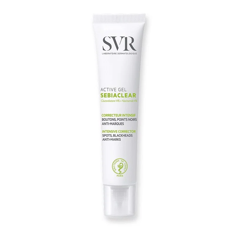 Gel Dưỡng SVR Phục Hồi Chuyên Sâu Cho Da Dầu Mụn Active Gel 40ml