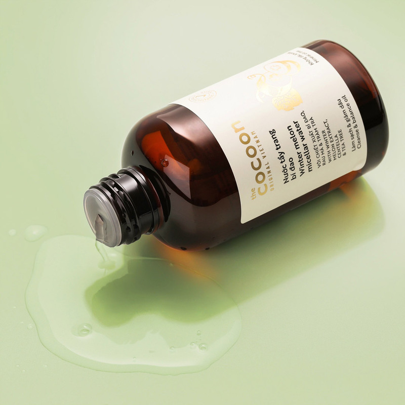 Nước Tẩy Trang Cocoon Winter Melon Micellar Water Chiết Xuất Bí Đao Làm Sạch Da 140ml (Mã Mới)