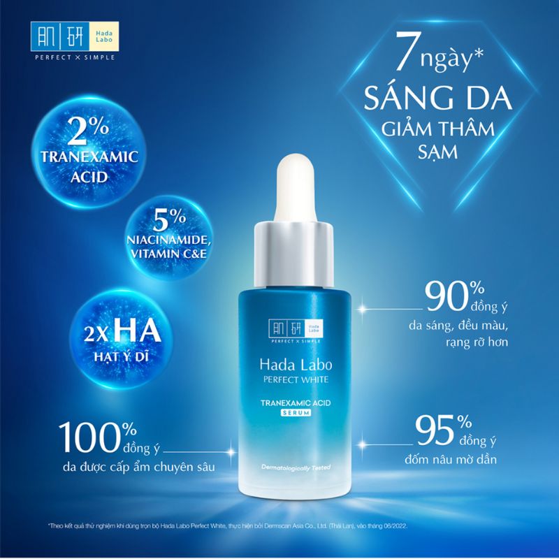 Serum Hada Labo Dưỡng Sáng Da Tối Ưu 30ml + Tặng Bộ Dưỡng Da 3 Món