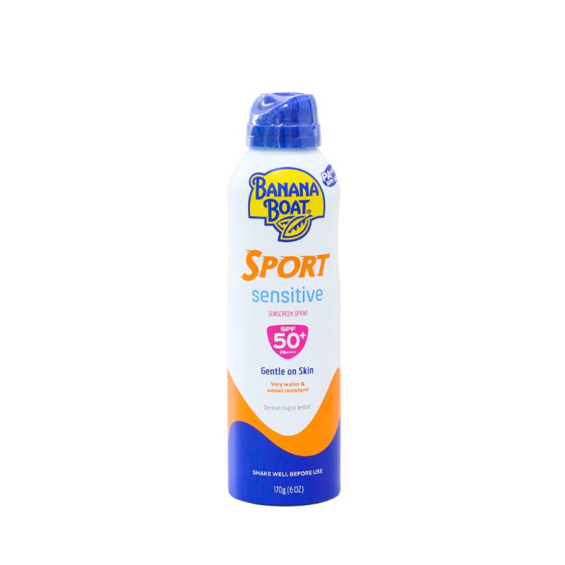 Xịt Chống Nắng Banana Boat Sport Sensitive SPF50 170g