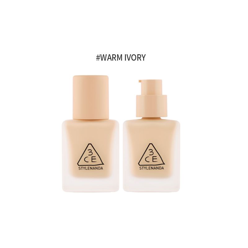 Kem Nền 3CE Velvet Fit Foundation Mịn Lì 30g  - WARM IVORY