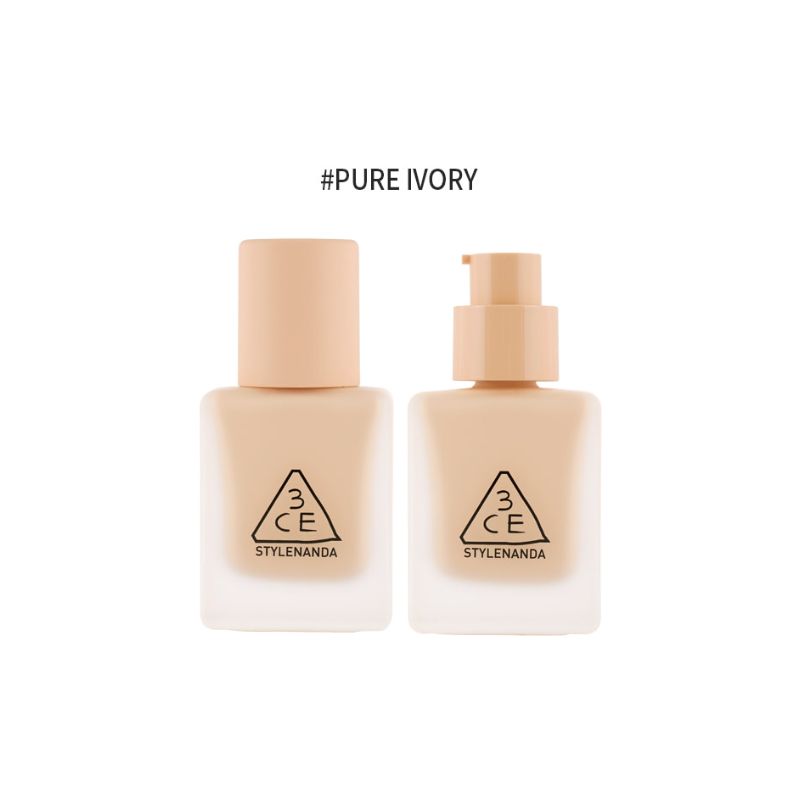 Kem Nền 3CE Velvet Fit Foundation Mịn Lì 30g - PURE IVORY