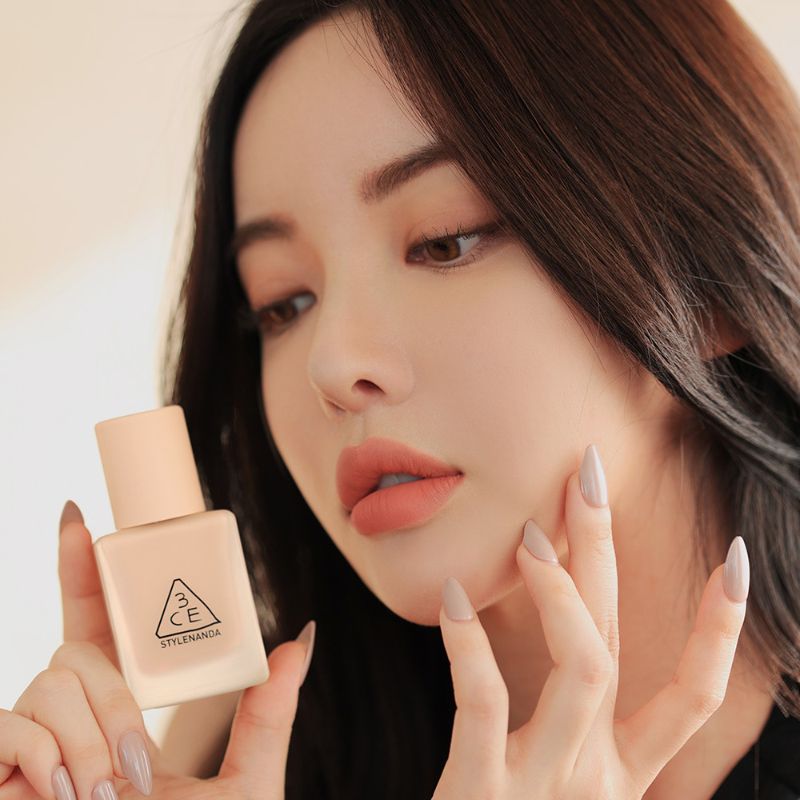 Kem Nền 3CE Velvet Fit Foundation Mịn Lì 30g - PURE IVORY
