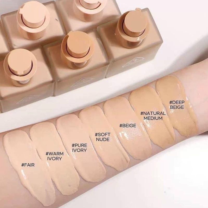 Kem Nền 3CE Velvet Fit Foundation Mịn Lì 30g - PURE IVORY