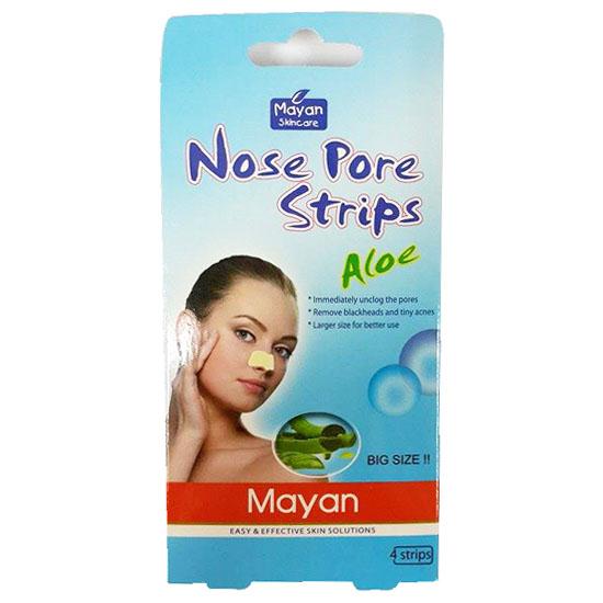 Miếng Dán Mũi Lột Mụn Mayan 4 Miếng - Lô Hội