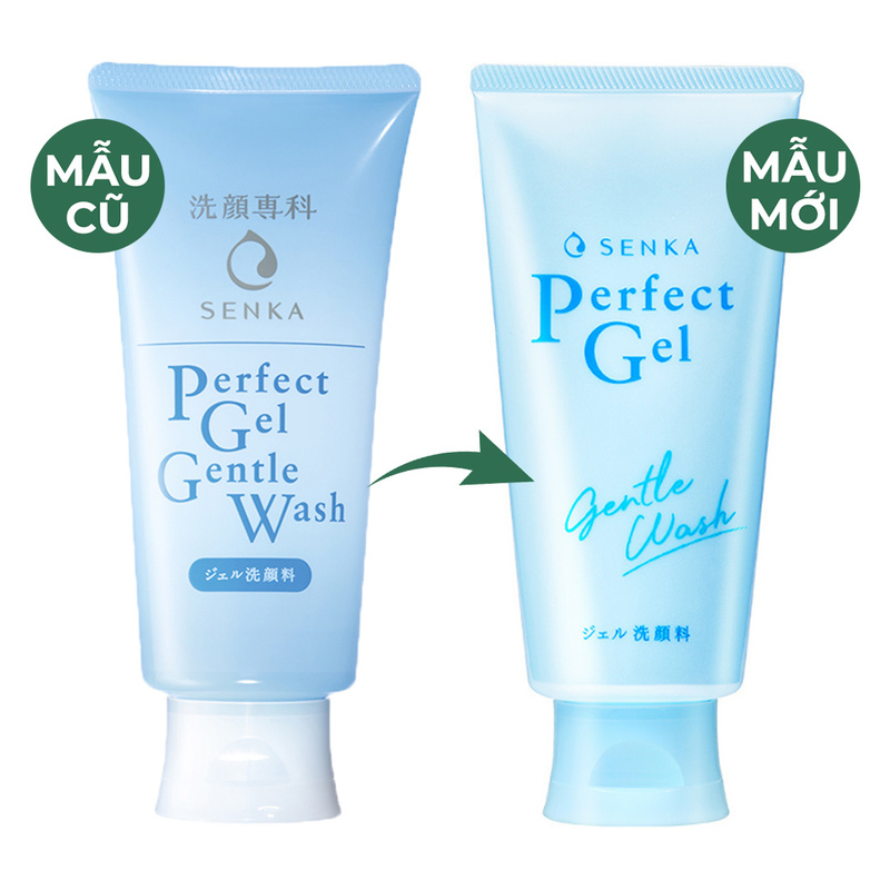 Gel Rửa Mặt Senka Dịu Nhẹ Cho Da Khô & Nhạy Cảm 100g
