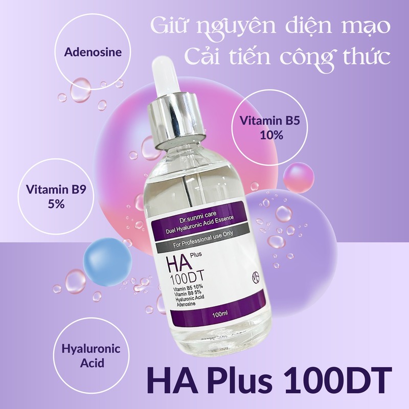 Serum Dr.Sunmi Care HA Plus 100DT B5 10% B9 5% 100ml