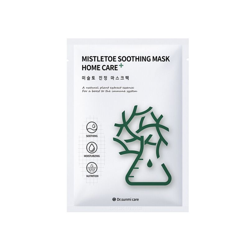 Mặt nạ Dr. Sunmi Mistletoe Soothing Mask Home Care+ Làm Dịu Da Nhạy Cảm 1 PCS