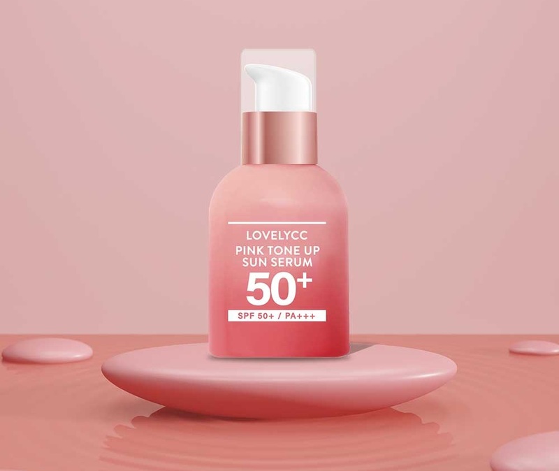 Serum Chống Nắng LovelyCC Pink Tone Up Sun SPF50+ PA+++
