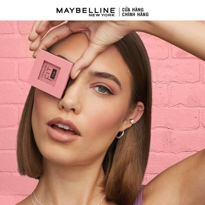 Phấn Má Hồng Dạng Nén Maybelline Fit Me 20 Hopeful Mịn Lì Chuẩn Màu 4.5g