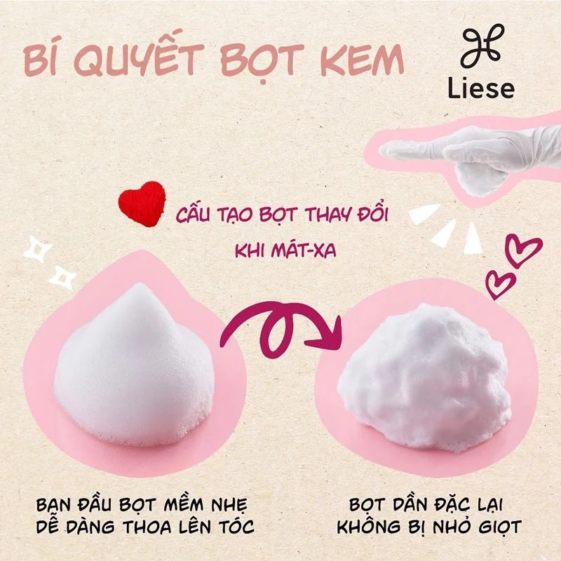Bọt Kem Nhuộm Tóc Liese Màu Nâu Cam Đất