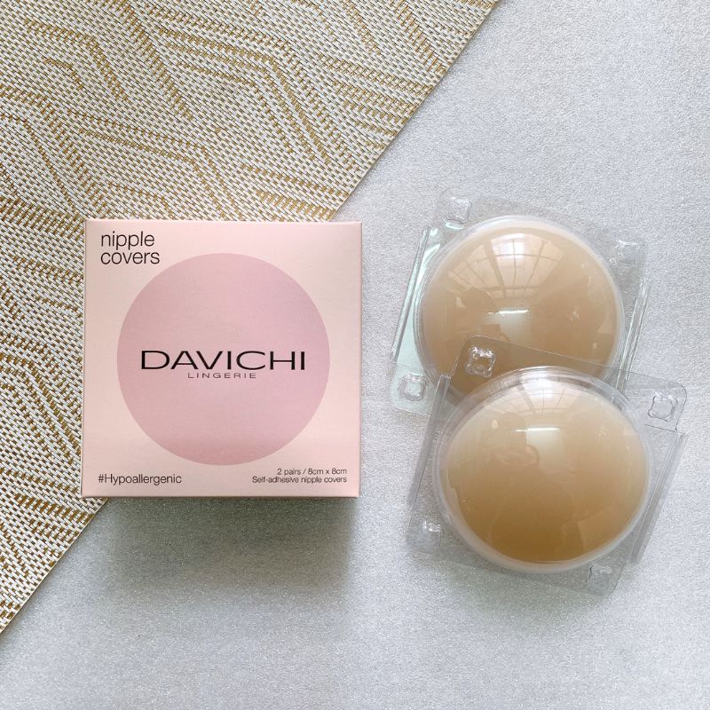 Miếng Dán Ngực Dán Nhiệt Tự Thân Davichi ( Hộp 2 cặp )