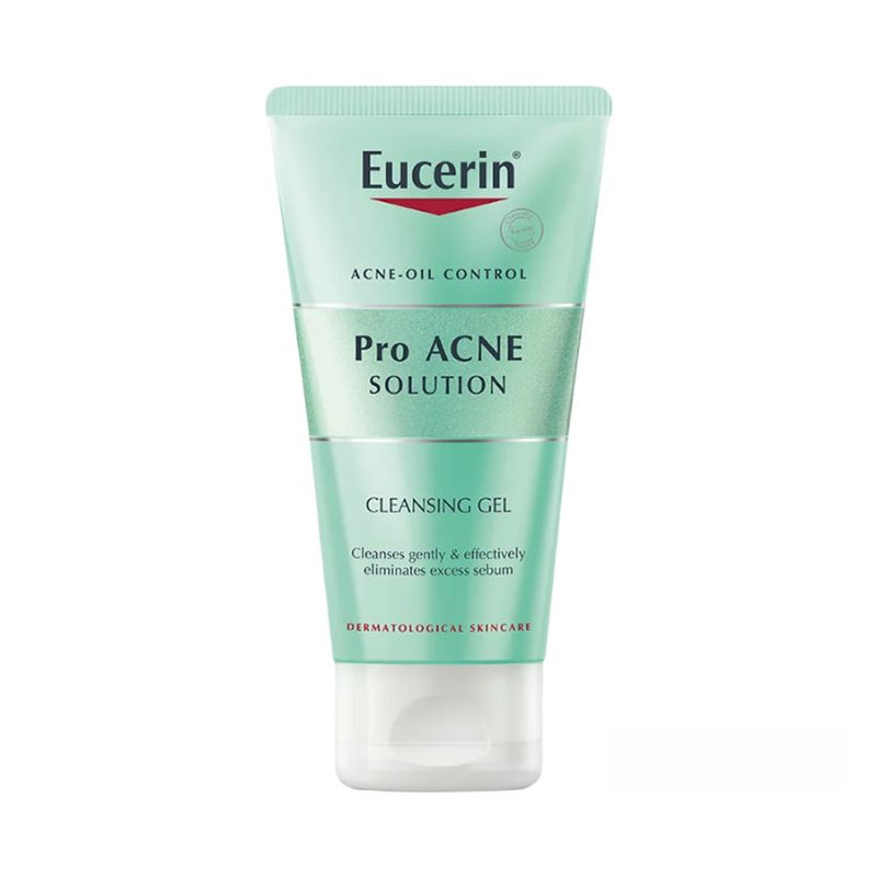 Bộ sản phẩm Eucerin gel rửa mặt dịu nhẹ cho da mụn 75ml và gel giúp giảm mụn 40ml