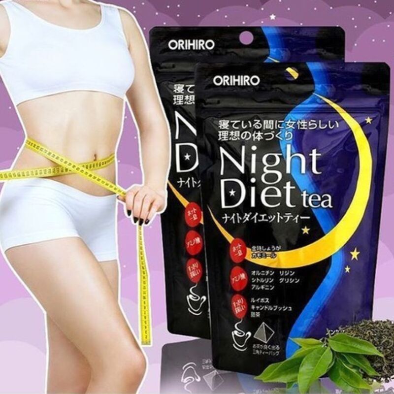 Trà Orihiro Night Diet Hỗ Trợ Giảm Cân 20 gói