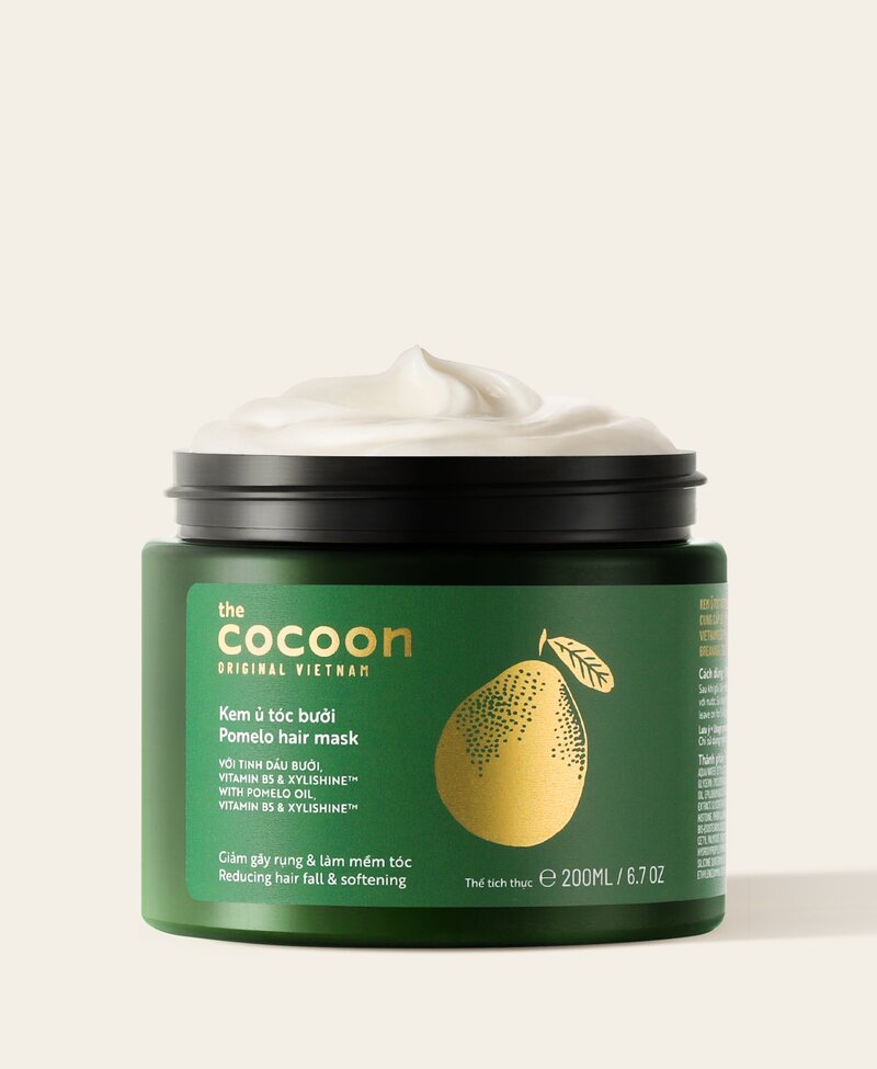 Kem Ủ Tóc Cocoon Pomelo Hair Mask Tinh Dầu Bưởi 200ml