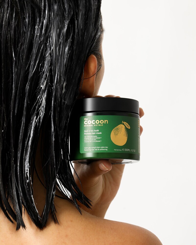 Kem Ủ Tóc Cocoon Pomelo Hair Mask Tinh Dầu Bưởi 200ml