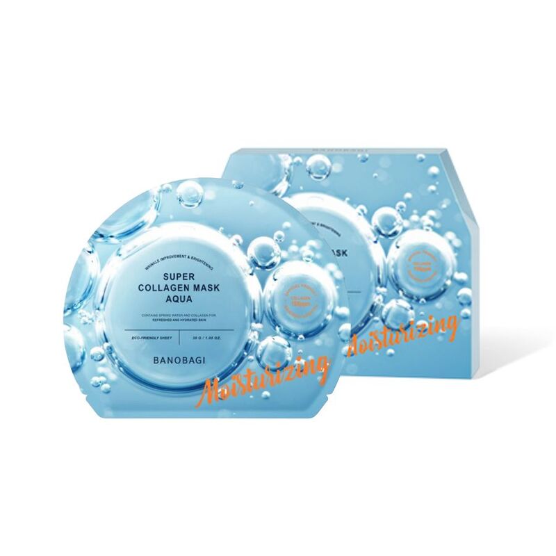 Mặt Nạ Banobagi Super Collagen Mask Aqua Moisturizing Cấp Ẩm Cho Làn Da Căng Bóng 30g
